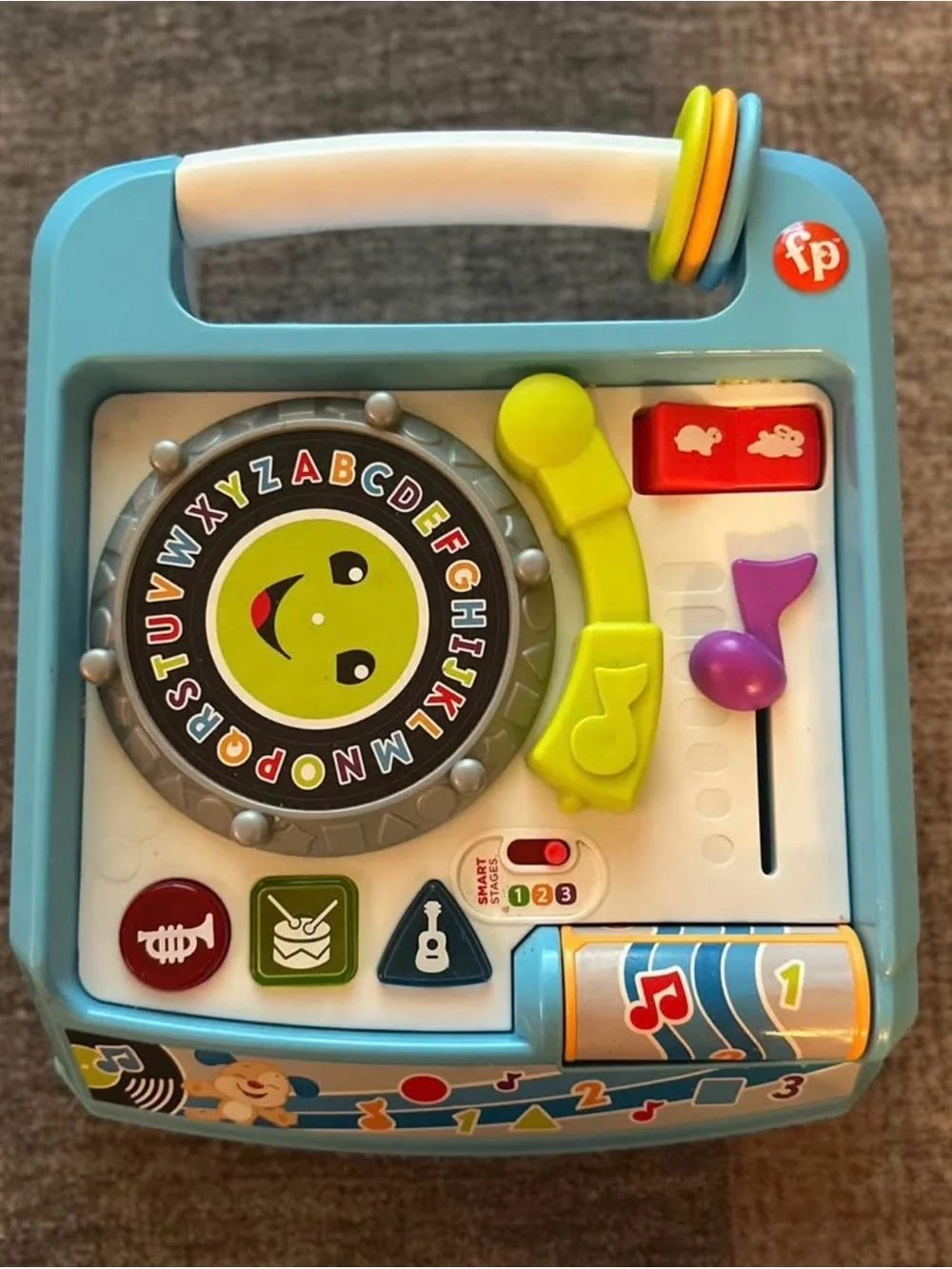 Fisher-Price Blue Musical Learning Activity Playset